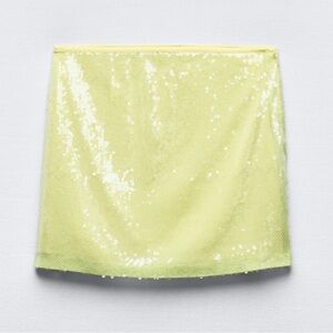 Zara Sequin Mini Skirt